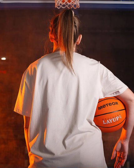 Krepšinio kamuolys vaikams nuo 10 metų Meteor Layup #5 guminis