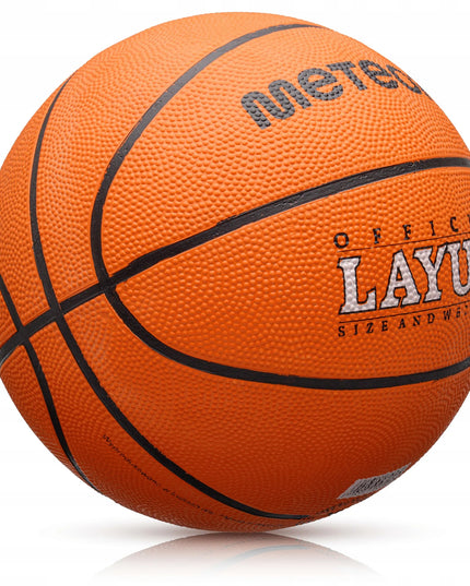 Krepšinio kamuolys vaikams nuo 10 metų Meteor Layup #5 guminis