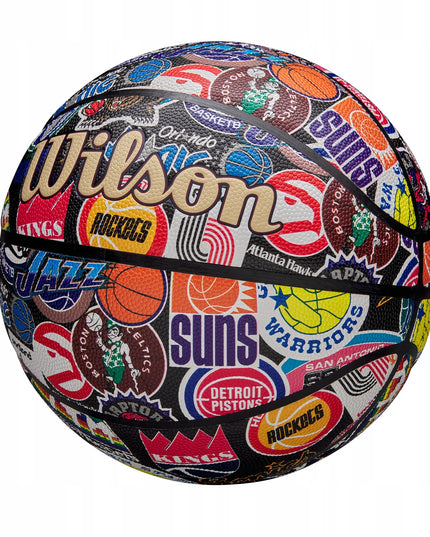 Krepšinio kamuolys WILSON NBA All Teams Retro, 7 dydis