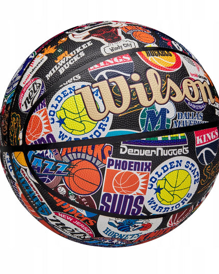 Krepšinio kamuolys WILSON NBA All Teams Retro, 7 dydis