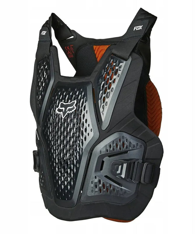 Krūtinės apsauga Fox Raceframe Impact SB D3O Black L/XL