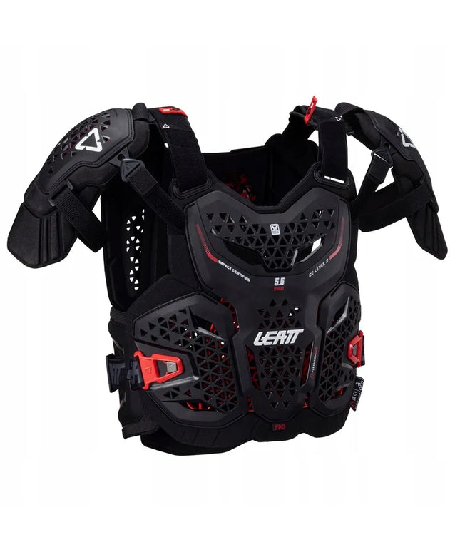 Krūtinės apsauga Leatt 5.5 Pro Evo, juoda, XXL