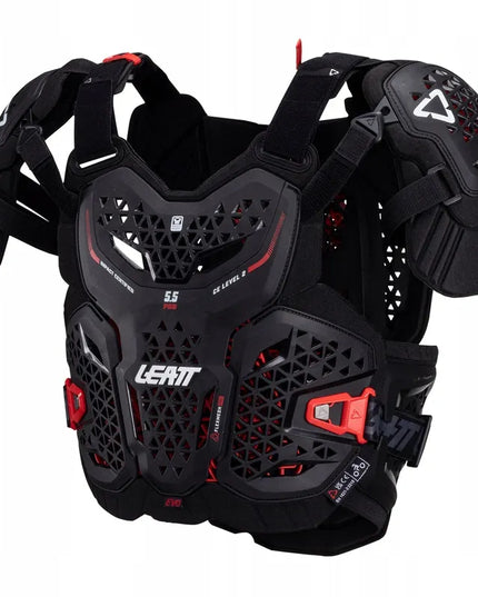 Krūtinės apsauga Leatt 5.5 Pro Evo, juoda, XXL
