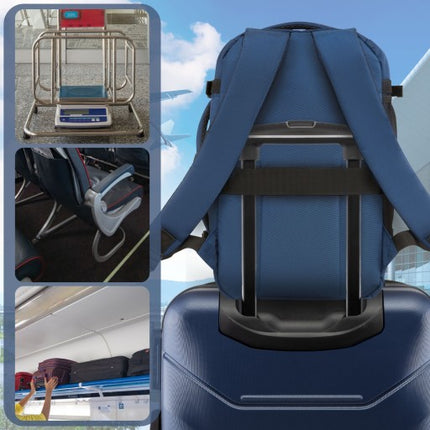 Kelioninė kuprinė 40x25x20 lėktuvui RYANAIR lengvas rankinis bagažas ZAGATTO