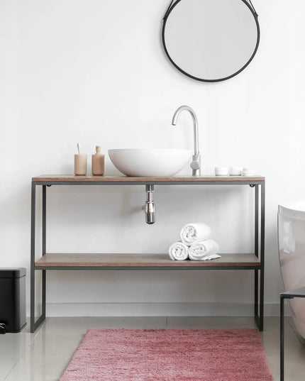 Kvadratinė vonios šiukšliadėžė Yoka Home MUTI, 3 l, matinė juoda