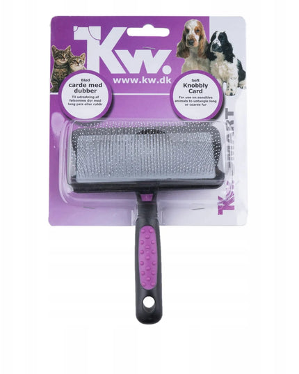 KW Slicker Soft Large pudelio šepetys