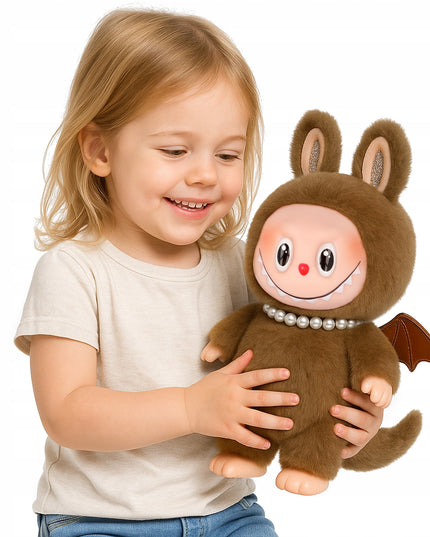 Minkštas žaislas Labubu 30 cm pliušinis žaislas kolekcinė figūrėlė POP MART