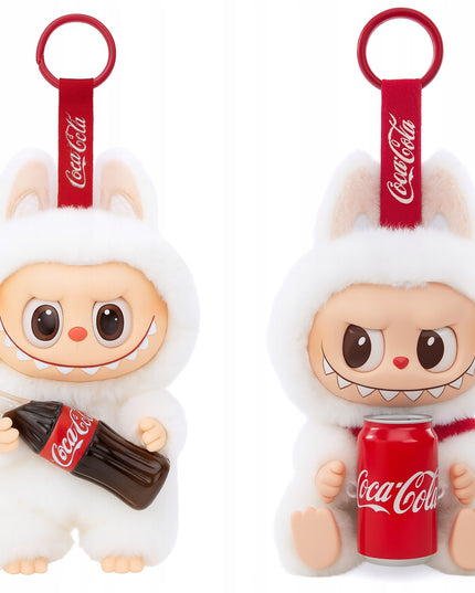 Labubu Plush Toy raktų pakabukas The Monsters x Cola – kolekcinė limituota edicija 16 cm