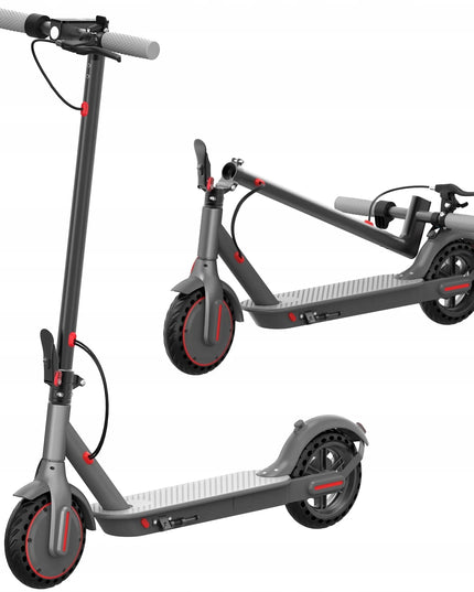LADPED LP60 elektrinis paspirtukas, sulankstomas, 350W, nuotolis 25 km, 8,5 colio ratai, IP65, dvigubi stabdžiai, keliamoji galia 120 kg