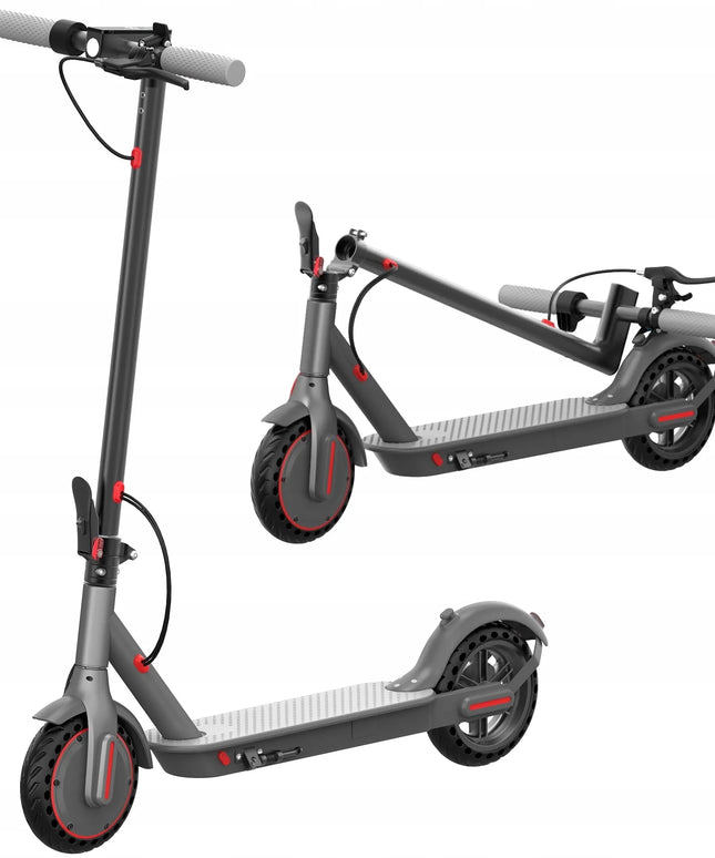 LADPED LP60 elektrinis paspirtukas, sulankstomas, 350W, nuotolis 25 km, 8,5 colio ratai, IP65, dvigubi stabdžiai, keliamoji galia 120 kg