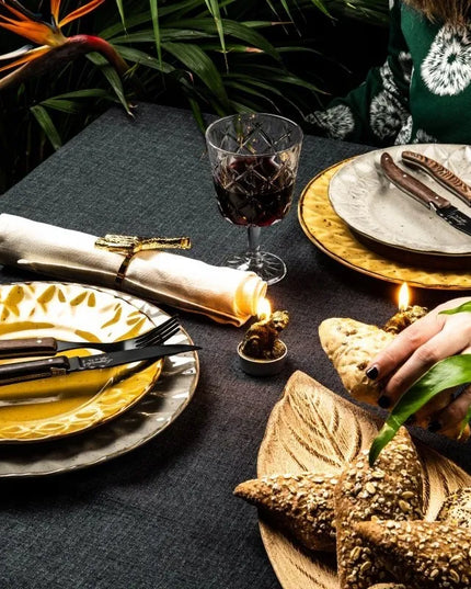 Laguiole Luxury Line – 6 kepsnių peilių rinkinys, afrikinio wenge medienos rankenos, dovanų dėžutėje