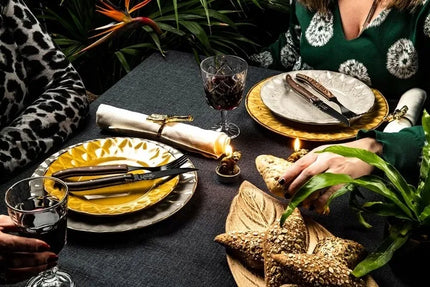 Laguiole Luxury Line – 6 kepsnių peilių rinkinys, afrikinio wenge medienos rankenos, dovanų dėžutėje