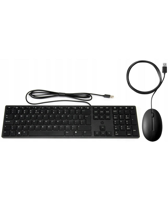 Laidinė klaviatūra ir pelė HP 320MK USB juodos spalvos (9SR36AA)
