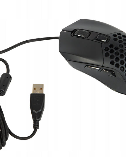 Laidinė kompiuterinė žaidimų pelė Blow REPLICANT USB 7200DPI su keičiamais dangteliais