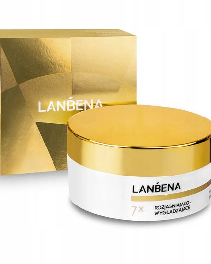 Lanbena 24K aukso geliniai paakių lapeliai skaistinamieji ir glotninamieji