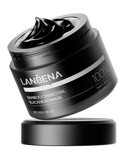 Lanbena Bamboo Charcoal valomoji anglies kaukė nuo inkštirų, 30 g