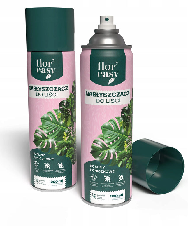 Lapų blizgiklis, purškiamas preparatas kambariniams augalams, „floreasy“, 300 ml