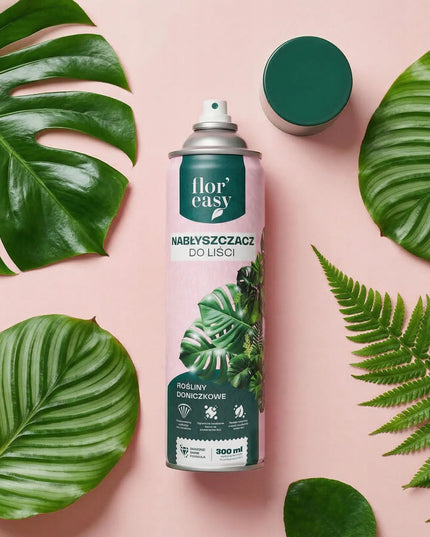 Lapų blizgiklis, purškiamas preparatas kambariniams augalams, „floreasy“, 300 ml
