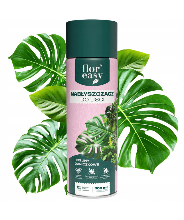 Lapų blizgiklis, purškiamas preparatas kambariniams augalams, „floreasy“, 300 ml