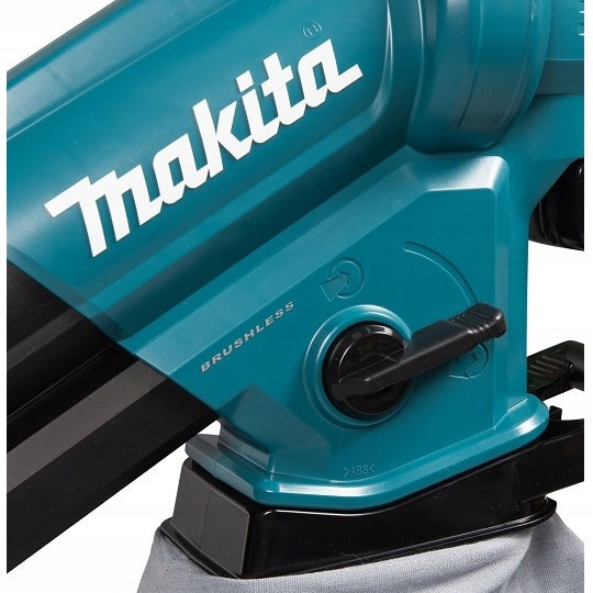 Lapų pūstuvas ir siurblys su smulkinimo funkcija, 18V Makita [DUB187Z]