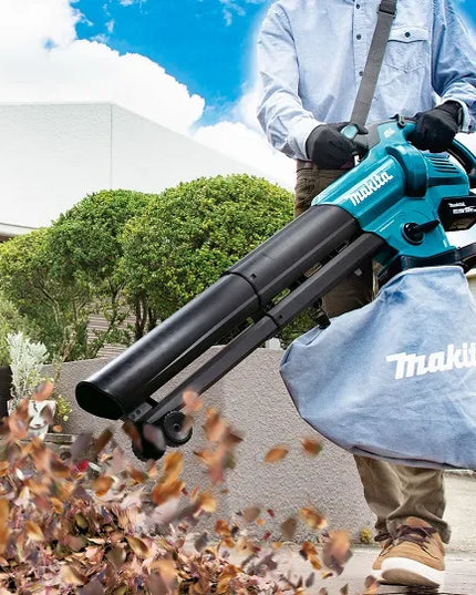 Lapų pūstuvas ir siurblys su smulkinimo funkcija, 18V Makita [DUB187Z]
