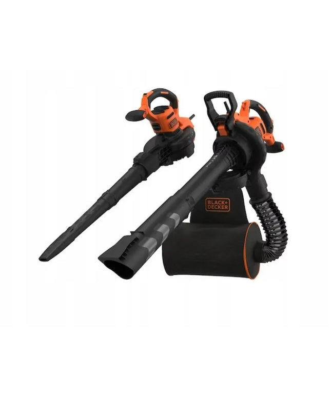 Lapų pūstuvas siurblys smulkintuvas 3000W, 72l, Black+Decker [BEBLV300-QS]