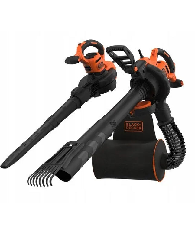 Lapų pūstuvas / siurblys / smulkintuvas 3000W, 72l, Black+Decker [BEBLV301-QS]