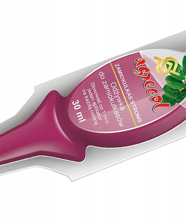 Lašelinių tipo trąšos ir kondicionierius Zamiokulkas Strong Agrecol, skystas eliksyras 30 ml