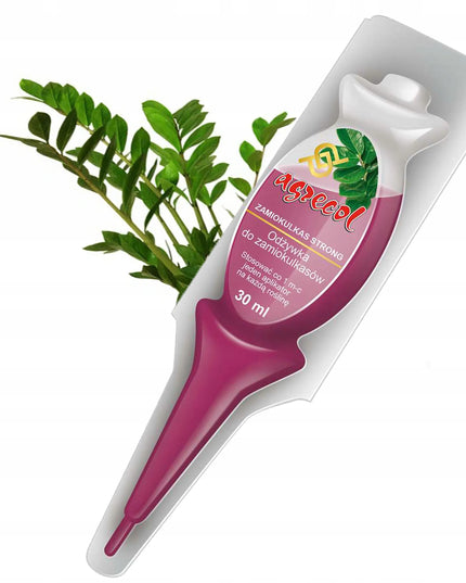 Lašelinių tipo trąšos ir kondicionierius Zamiokulkas Strong Agrecol, skystas eliksyras 30 ml