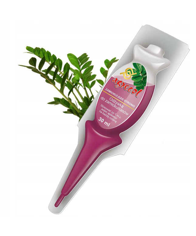 Lašelinių tipo trąšos ir kondicionierius Zamiokulkas Strong Agrecol, skystas eliksyras 30 ml