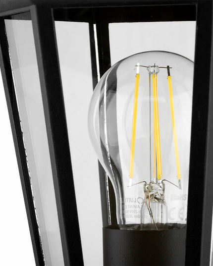 Lauko LED sodo šviestuvas E27 pastatomas žibintas stulpas 39 cm
