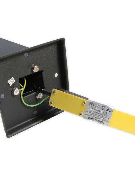 Lauko LED sodo šviestuvas Havana 65 cm, juodas, IP44, E27