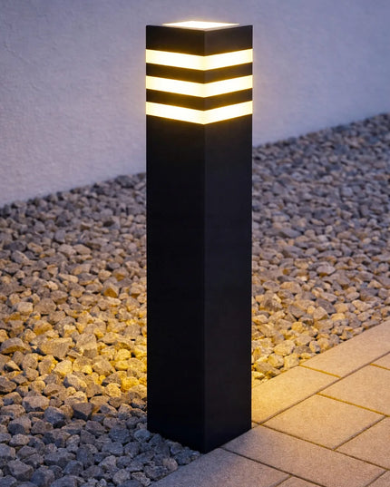 Lauko LED sodo šviestuvas pastatomas stulpas 230V E27 IP44 50cm