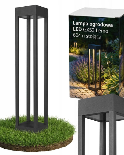 Lauko LED šviestuvas Masterled 60 cm, stovimas stulpelis, GX53