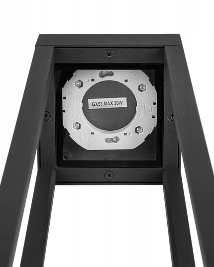Lauko LED šviestuvas-stulpas 60 cm, GX53, Masterled
