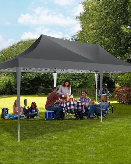 Lauko palapinė paviljonas 3x6 m su sienelėmis, baltas vestuvinis baldakimas, lengvai surenkama stovyklavimo ir sodo pavėsinė TOOLUCK