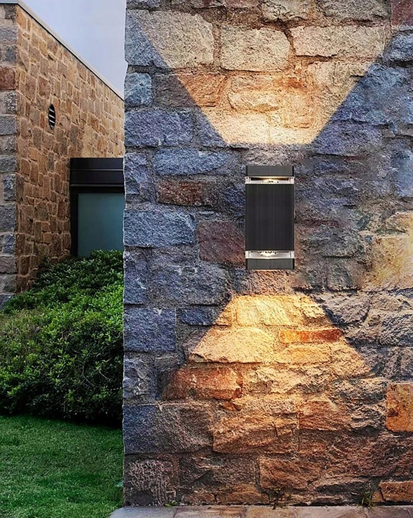 Lauko sieninis šviestuvas GU10 LED, atsparus vandeniui, moderniam fasadui