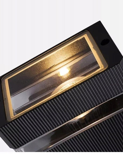 Lauko sieninis šviestuvas GU10 LED, atsparus vandeniui, moderniam fasadui