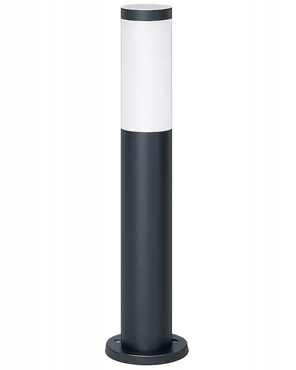 Lauko šviestuvas pastatomas stulpas 45 cm E27 juodas