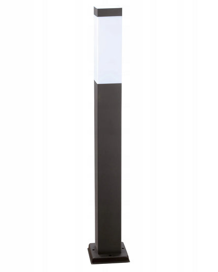 Lauko šviestuvas stovintis stulpas 65cm išorinis E27 LED juodas