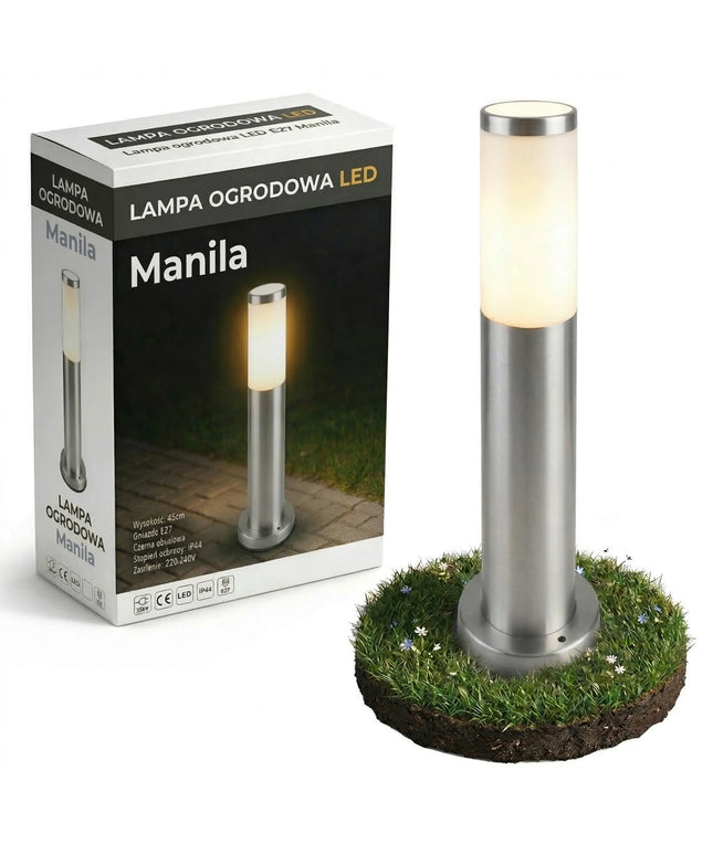 Lauko šviestuvas stovintis stulpelis 45 cm išorinis E27 LED