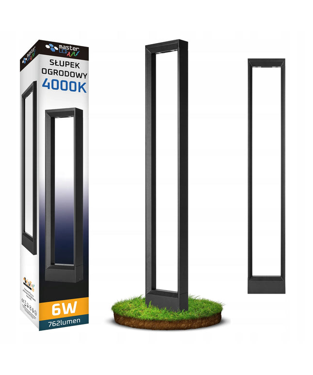 Lauko šviestuvas stovintis stulpelis 80cm išorinis 4000K LED