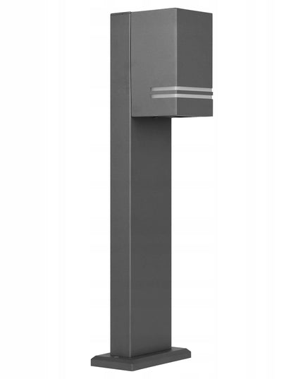 Lauko šviestuvas stulpas 50 cm išorinis GU10 IP44 LED juodas