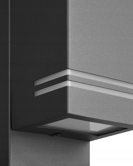 Lauko šviestuvas stulpas 50 cm išorinis GU10 IP44 LED juodas