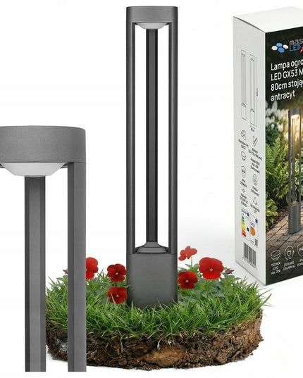 Lauko šviestuvas stulpas Masterled 80cm LED GX53