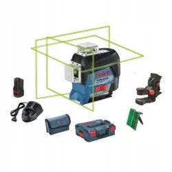 Lazerinis nivelyras Bosch GLL 3-80 CG + BM1 L-Boxx
