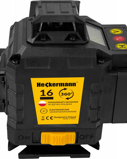 Lazerinis nivelyras Heckermann 16 linijų SPL016