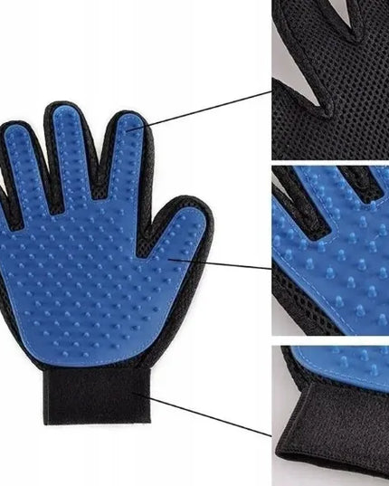 LAZY GLOVE pirštinė šunų ir kačių kailiui šukuoti