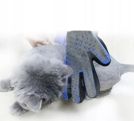 LAZY GLOVE pirštinė šunų ir kačių kailiui šukuoti
