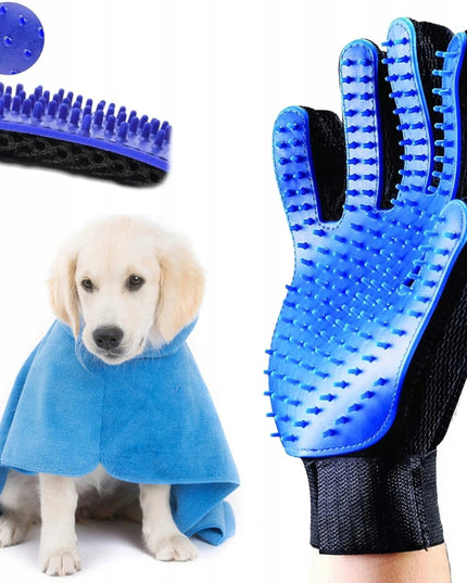 LAZY GLOVE pirštinė šunų ir kačių kailiui šukuoti